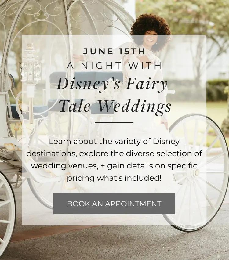 Mobile A Night with Disney's Fairy Tale Weddings Banner
