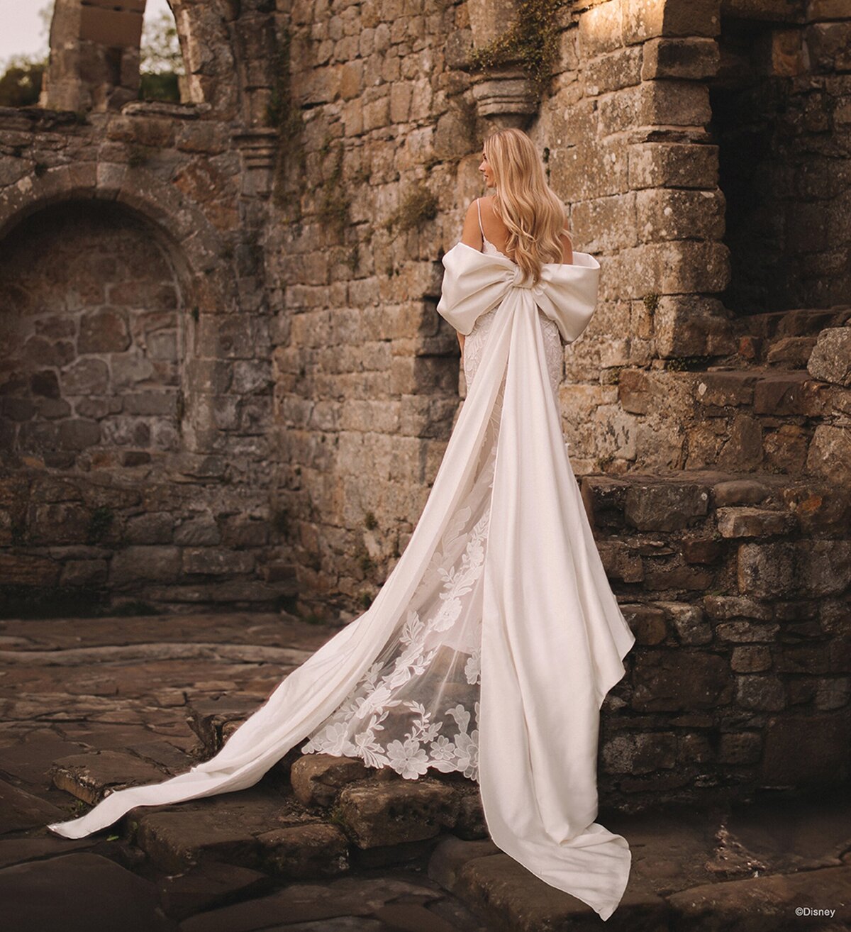 Disney Fairy Tale Weddings wedding gown featured by Lace Bridal Couture